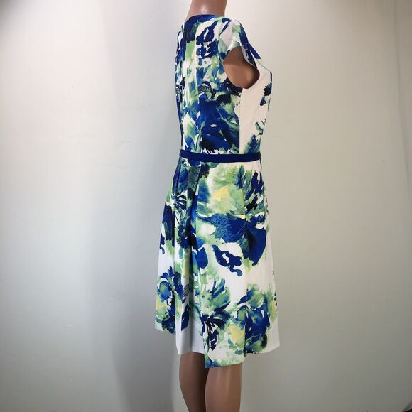 Alex Marie Floral Blue Flare - Picture 6 of 14